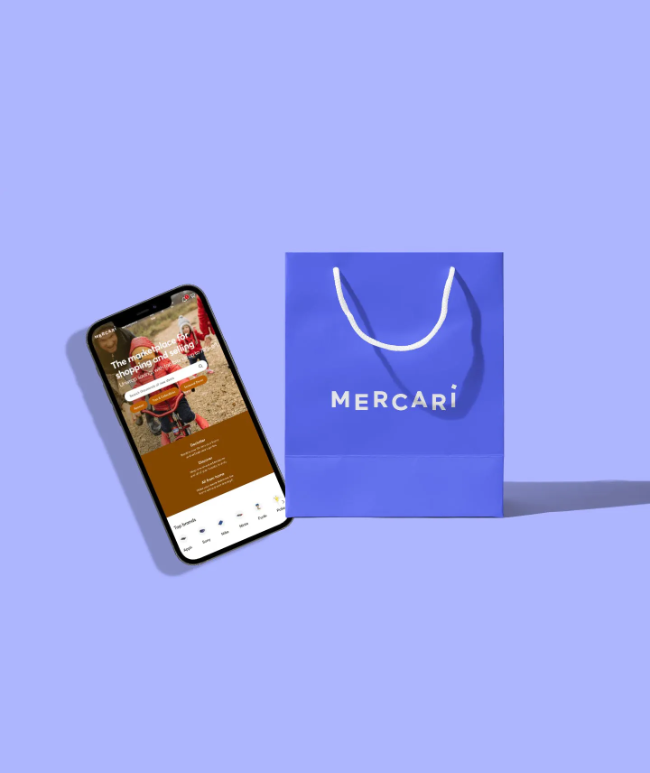 Mercari shopping bag